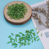 50g 6x1.8mm Glass Twist Bugles Seed Beads Spacer Tube Beads