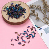50g 6x1.8mm Glass Twist Bugles Seed Beads Spacer Tube Beads