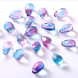 100PCS 6x9mm Glass Water Drop Beads Multicolor DIY Bracelets Earrings