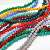 2/3/4mm 32Faceted Glass Round Beads for DIY Jewelry Making