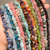 Irregular Freeform Chip Gravel Agates Quartz Stone Beads