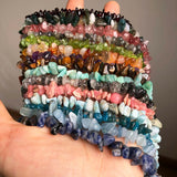 Irregular Freeform Chip Gravel Agates Quartz Stone Beads