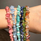Irregular Freeform Chip Gravel Agates Quartz Stone Beads