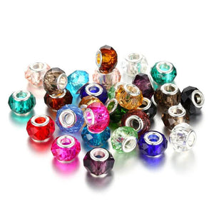 20PCS Decorative Beaded Garden Stakes Crystal Stopper Outdoor Decor