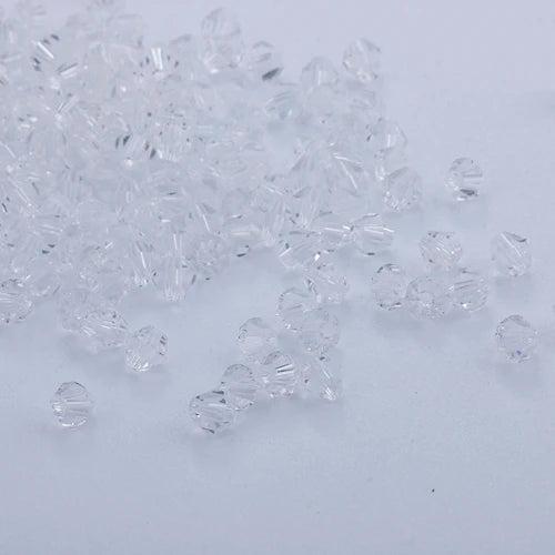 500pcs 3mm Crystal Bicone Beads Glass Loose Spacer #5301 U PICK Colors
