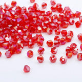 500pcs 3mm Crystal Bicone Beads Glass Loose Spacer #5301 U PICK Colors