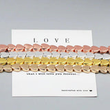 Natural Stone Hematite Love Heart 8mm Pendant Beads