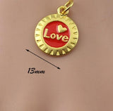 10pcs Lucky Cat Matte Color-Preserving Dripping Oil Red String Pendant Jewelry