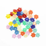 30pcs Coral 10-12mm Flower Loose Beads for Jewelry Making DIY