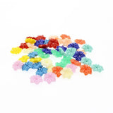 30pcs Coral 10-12mm Flower Loose Beads for Jewelry Making DIY