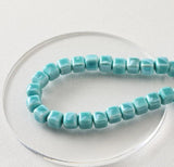 8mm Cube Ceramic Bead Colorful Small Square High DIY Jewelry Making