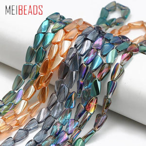 20pcs/lot Multifaceted Glass Beads DIY Jewelry Making EY6065