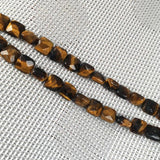 Faceted Square Shape Natural Stone Beads for Jewelry Making