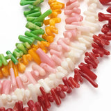 6-15mm Red/Yellow/White/Green Coral Beads Loose Spacer Beads DIY Material