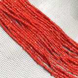 Natural Stone Coral Beads Column Shape Loose Beads for DIY Jewelry Making