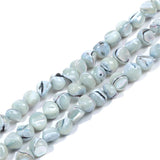 Mother of Pearl Shell Beads Gravel Shape Loose Beads