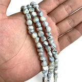 Mother of Pearl Shell Beads Gravel Shape Loose Beads
