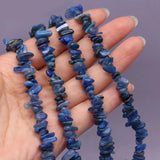 Natural SemStone Dark Aventurine Beads 5-8MM for Jewelry Making