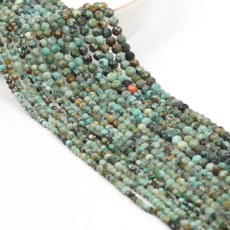 Natural Africa Turquoise Stone Beads 2/3/4mm Loose Beads