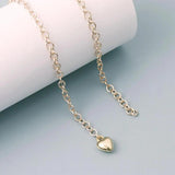 CCB Plastic Beads 100 Pcs Love Heart Necklace Bracelet Beads