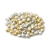 CCB Plastic Beads 100 Pcs Love Heart Necklace Bracelet Beads