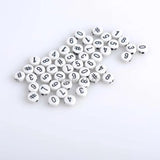 Acrylic Flat Round Pony Beads 7X3mm 400PCs YKL0138