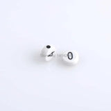 Acrylic Flat Round Pony Beads 7X3mm 400PCs YKL0138