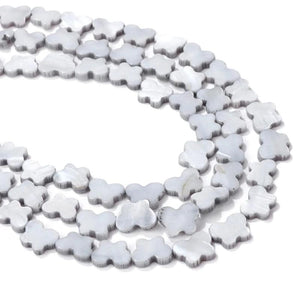 Natural Butterfly Dyed Shell Beads Muticolor Mother of Pearl Bead 8x11mm