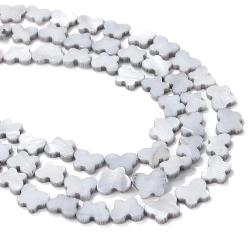 Natural Butterfly Dyed Shell Beads Muticolor Mother of Pearl Bead 8x11mm