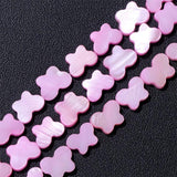Natural Butterfly Dyed Shell Beads Muticolor Mother of Pearl Bead 8x11mm