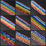 Natural Sediment Round Tube Beads 7 Chakra Healing Beads for Jewelry Making