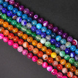 Natural Sediment Round Tube Beads 7 Chakra Healing Beads for Jewelry Making