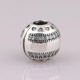 Bead DIY Jewelry Round Hearts Clips Charm Clear CZ Stopper Bracelet Bangle