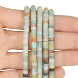 Colorful Amazonite Rondelle Spacer Beads 4*2MM