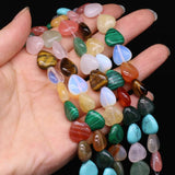 Heart Shape Agates Loose Bead 16pcs for DIY Jewelry