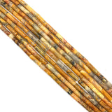 Lapis Crazy Agate Howlite Stone Bead Tube 4x13mm DIY Jewelry Rhodonite Beads