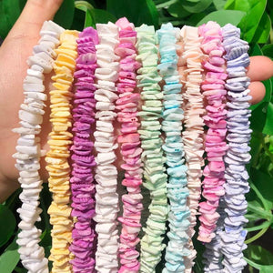 Mother of Pearl Square Shell Beads for DIY Jewelry Making 8-10mm