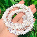 Mother of Pearl Square Shell Beads for DIY Jewelry Making 8-10mm