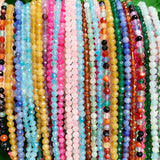 2/3/4mm Ruby Zoisite Beads for Jewelry Making 15inch