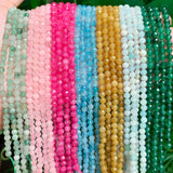 2/3/4mm Ruby Zoisite Beads for Jewelry Making 15inch