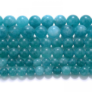 Amazonite Stone Beads Round Spacer Beads for Jewelry Making DIY 6 8 10mm