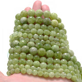 Faceted Peridot Stone Beads for Jewelry Making