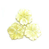 Hand Carved Shell Flower Ladies Jewelry Set