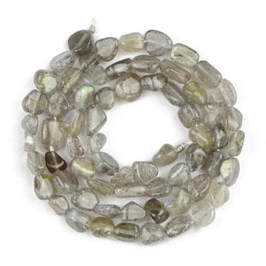 Natural Spectrolite/Labradorite Gravel Chips Stone Beads for Jewelry Making