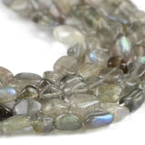 Natural Spectrolite/Labradorite Gravel Chips Stone Beads for Jewelry Making