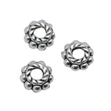 80pcs Small 6x6x3mm Spacer Beads for DIY Jewelry Making Bracelet Accessories