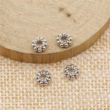 80pcs Small 6x6x3mm Spacer Beads for DIY Jewelry Making Bracelet Accessories