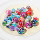 Random Colorful Spiral Acrylic Beads 10PCs for DIY Necklace Bracelets Jewelry