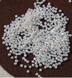 2-2.5mm Flat Button Natural Freshwater Pearl Beads for DIY Jewelry