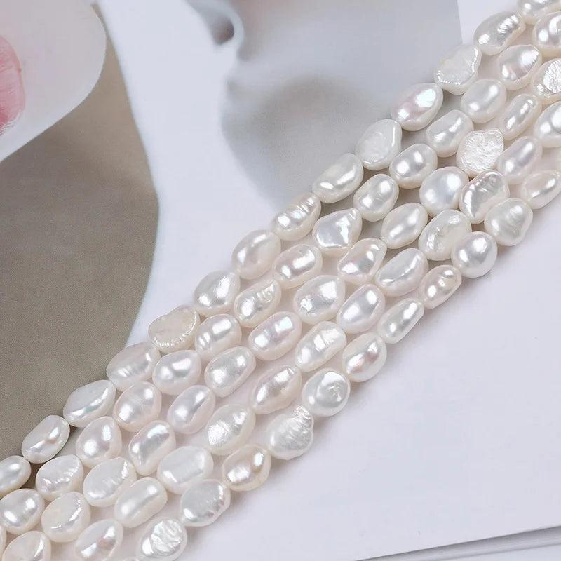 8-9mm AA Freshwater Pearl Bead Strand
